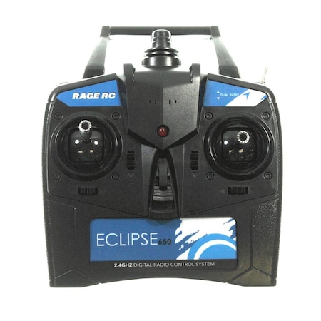 Plastiflex Co Rage RC  2.4Ghz 4-Channel Eclipse 650 Transmitter RGRB1349